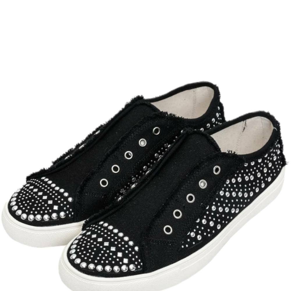 NWT Montana West Bling Stud Slip On